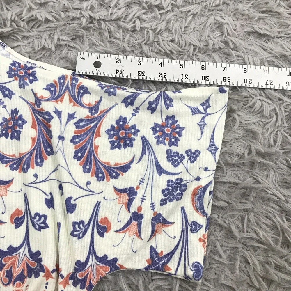 WILDFOX Swim Top S Ribbed Tunic Cover-Up NWT Munich American‎ Paisley